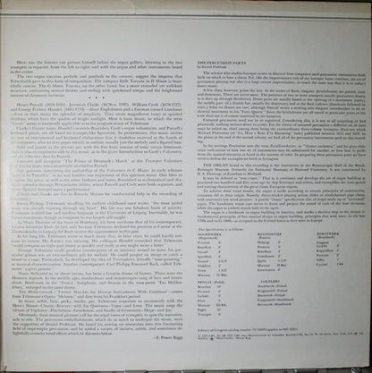 E. Power Biggs, New England Brass Ensemble, Richard Burgin : Heroic Music For Organ, Brass & Percussion (2xLP, Comp, Gat)