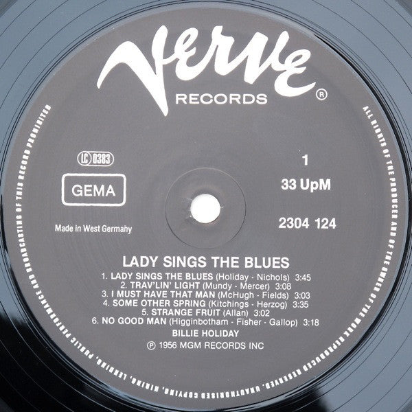 Billie Holiday : Lady Sings The Blues (LP, Album, Mono, RE)