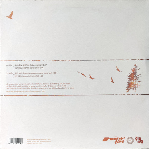 Blockhead : Sunday Séance (12")