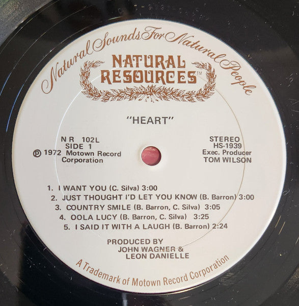 Heart (6) : Heart (LP, Album)