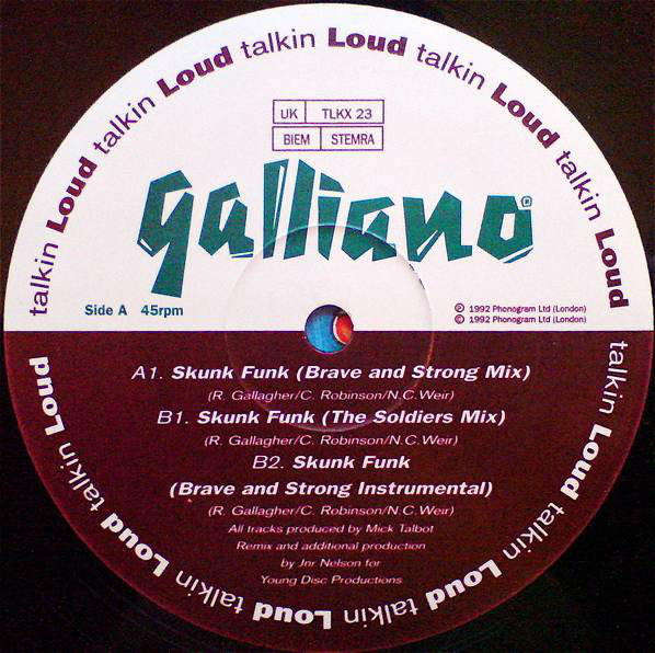 Galliano : Skunk Funk (12")