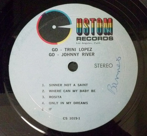 Johnny Rivers / Trini Lopez : Go-Go (LP)
