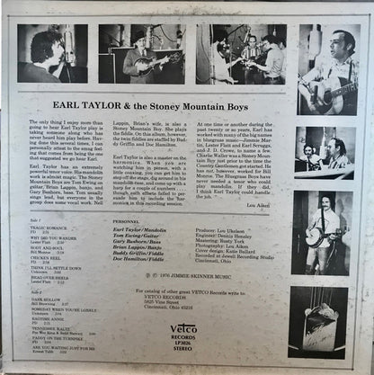 Earl Taylor & The Stoney Mountain Boys : Body And Soul (LP, Album)