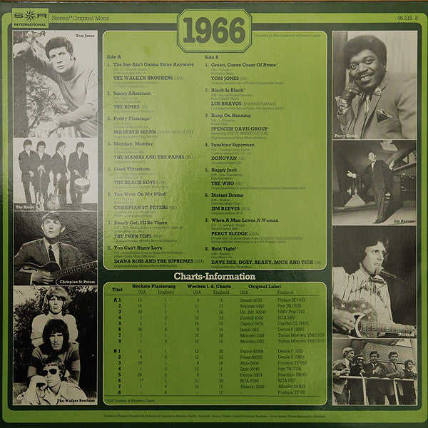 Various : 30 Years Popmusic 1966 (LP, Comp, Mono)