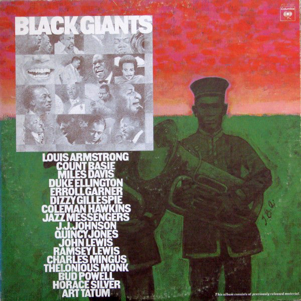 Various : Black Giants (2xLP, Comp)