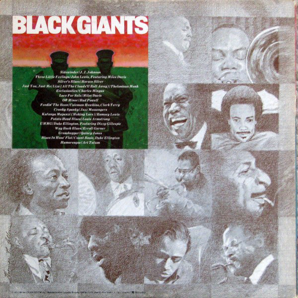 Various : Black Giants (2xLP, Comp)