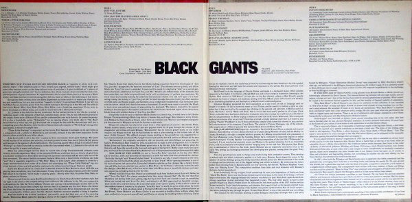 Various : Black Giants (2xLP, Comp)