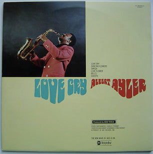 Albert Ayler : Love Cry (LP, Album, RE)