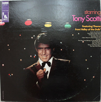 Tony Scotti : Starring Tony Scotti (LP, Album)