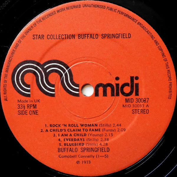 Buffalo Springfield : Star-Collection (LP, Comp)