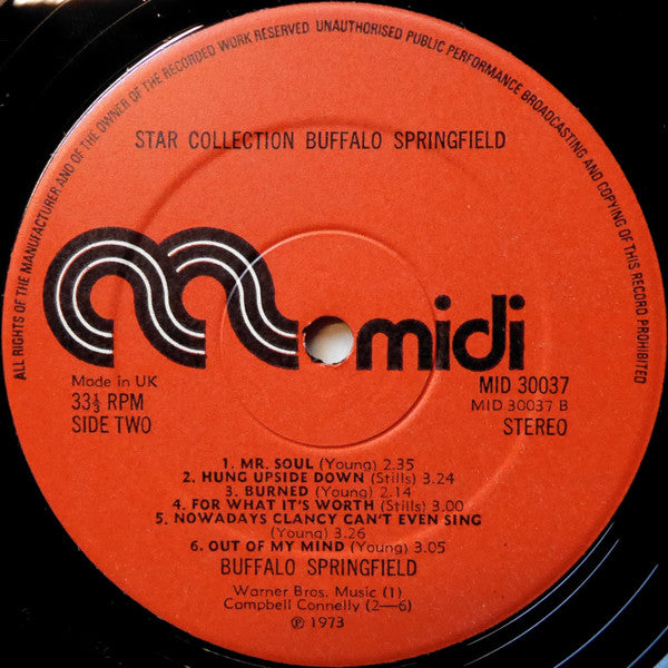 Buffalo Springfield : Star-Collection (LP, Comp)