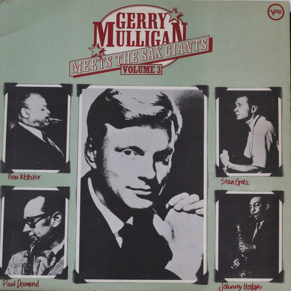 Gerry Mulligan : Meets The Sax Giants Volume 3 (LP, Comp)