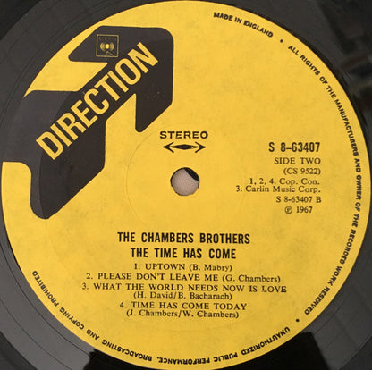 The Chambers Brothers : The Time Has Come (LP, Album)