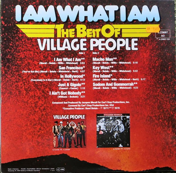 Village People : I Am What I Am - The Best Of Village People (LP, Comp)