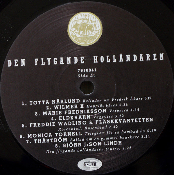 Various : Den Flygande Holländaren (2xLP, Album, Pur)