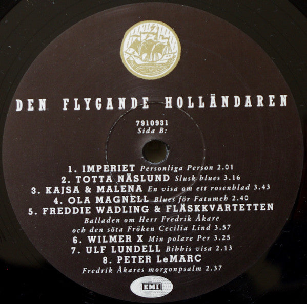 Various : Den Flygande Holländaren (2xLP, Album, Pur)