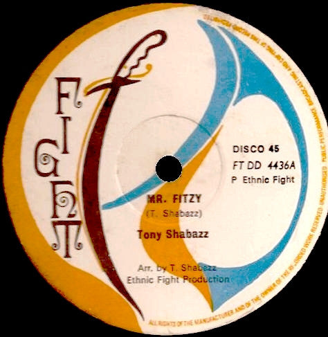 Tony Shabazz / Rudie Mowatt : Mr. Fitzy / Public Enemy (12")