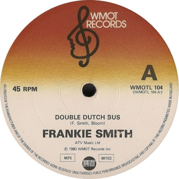 Frankie Smith : Double Dutch Bus (12", Single)