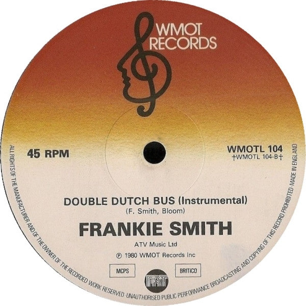 Frankie Smith : Double Dutch Bus (12", Single)