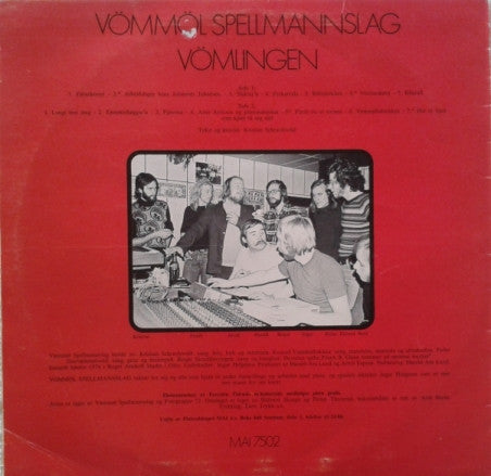 Vömmöl Spellmannslag : Vömlingen (LP, Album)