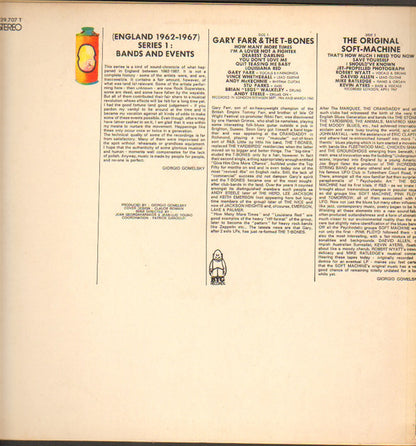 Gary Farr (2) & The T-Bones (2) + Soft Machine : Rock Generation Volume 7 - Gary Farr & The T-Bones + The Original Soft Machine (LP)