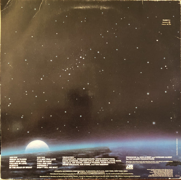 Firefall : Break Of Dawn (LP, Album)