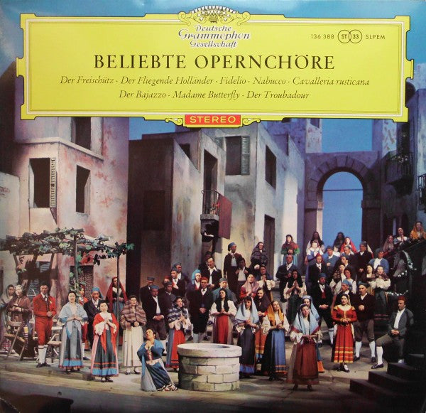 Various : Beliebte Opernchöre (LP, Comp)