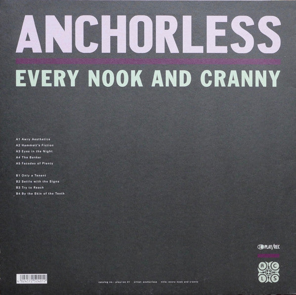 Anchorless : Every Nook And Cranny (LP)