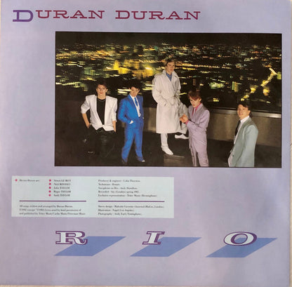 Duran Duran : Rio (LP, Album)