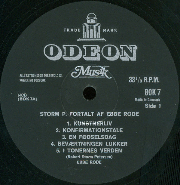 Ebbe Rode : Storm P. Fortalt Af Ebbe Rode (LP)