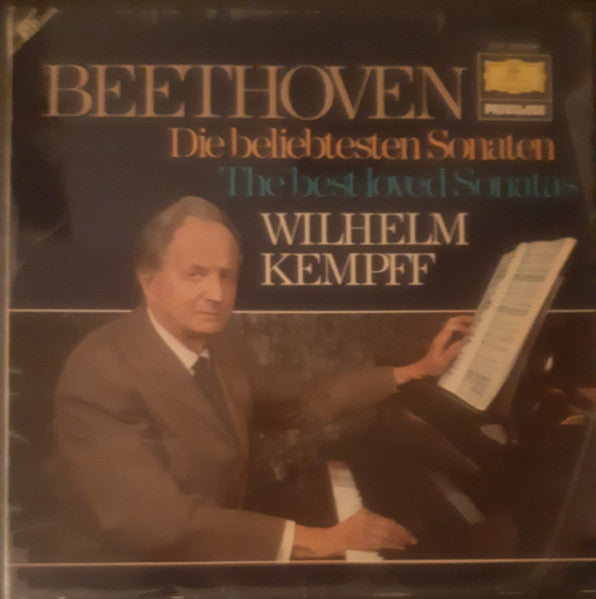 Ludwig van Beethoven - Wilhelm Kempff : Die Beliebtesten Sonaten (The Best-Loved Sonatas) (2xLP, Comp, RE, Gat)