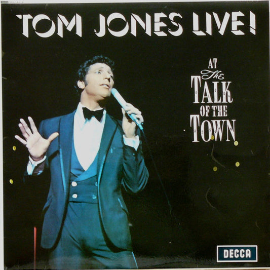 Tom Jones : Tom Jones Live! At The Talk Of The Town (LP, Album)