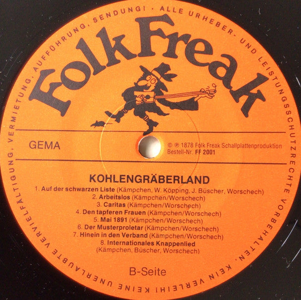 Werner Worschech : Kohlengräberland (LP, Album)