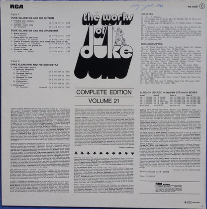 Duke Ellington And His Orchestra : The Works Of Duke - Integrale Volume 21 (LP, Comp)