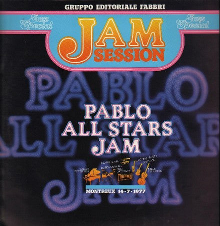 The Pablo All-Stars Jam : Pablo All Stars Jam (LP, RE, RM)