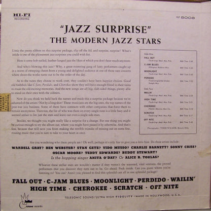 The Modern Jazz Stars : Jazz Surprise! (LP, Album, RE)