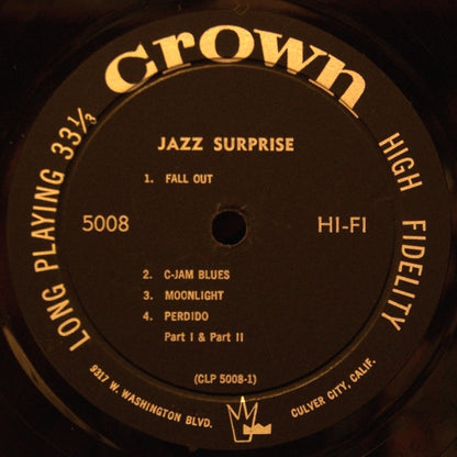 The Modern Jazz Stars : Jazz Surprise! (LP, Album, RE)