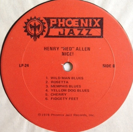 Henry "Red" Allen : Nice! (LP, Album)