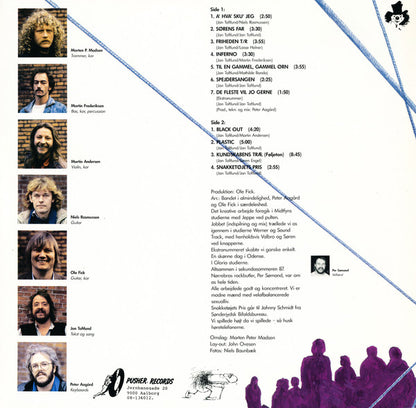 Jan Toftlund Band : Letsind (LP, Album)