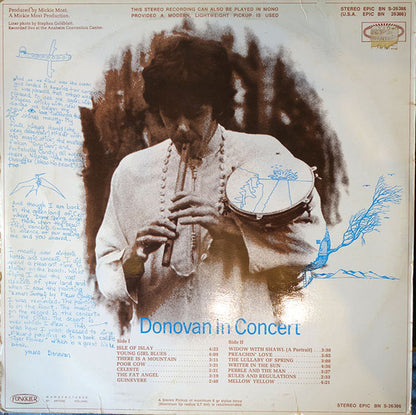 Donovan : Donovan In Concert (LP, Album)