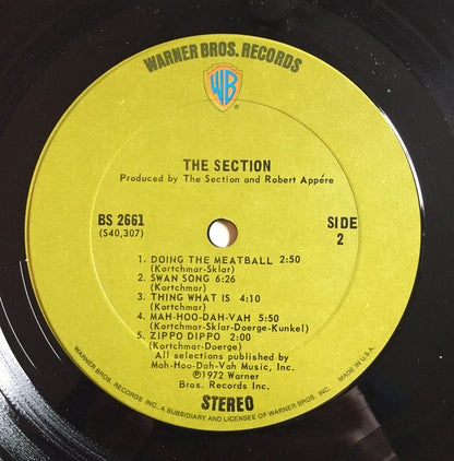 The Section : The Section (LP, Album)