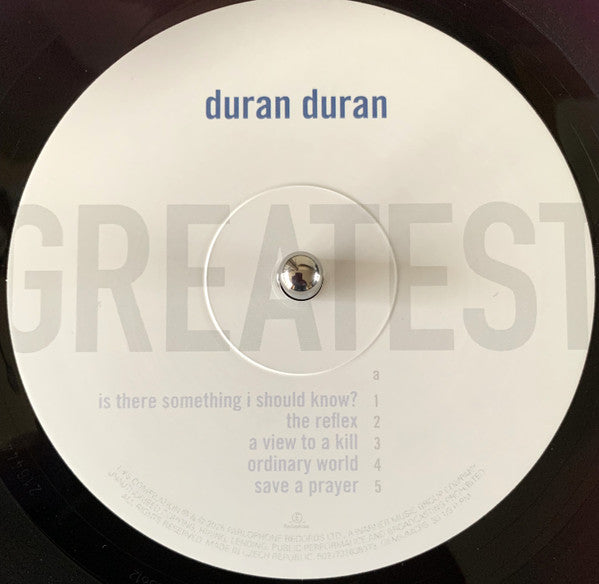 Duran Duran : Greatest (2xLP, Comp, RE, RM)