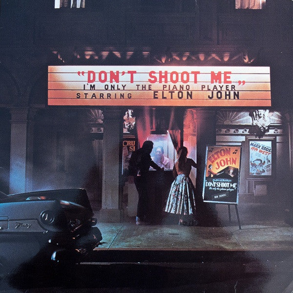 Elton John : Don't Shoot Me, I'm Only The Piano Player (LP, Album)