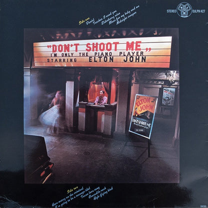 Elton John : Don't Shoot Me, I'm Only The Piano Player (LP, Album)