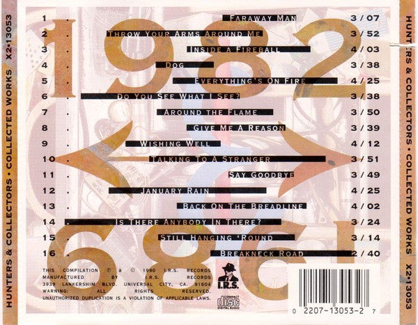 Hunters & Collectors : Collected Works (CD, Comp)