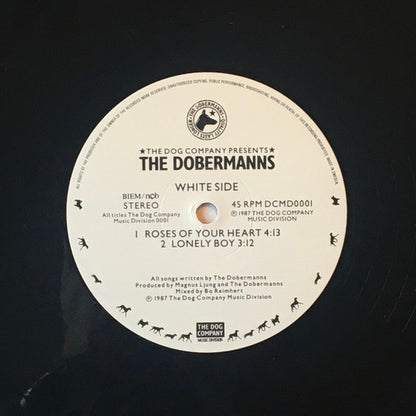 The Dobermanns : The Dog Company Presents The Dobermanns (12", EP)