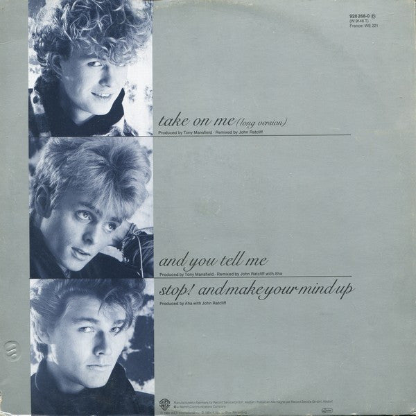 a-ha : Take On Me (Long Version) (12")