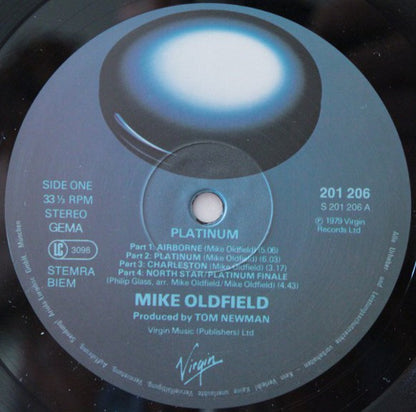 Mike Oldfield : Platinum (LP, Album, RE)