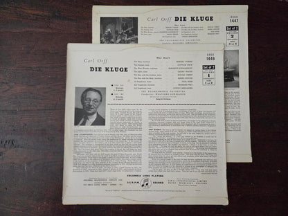 Carl Orff : Die Kluge The Story Of The King And The Wise Woman (2xLP, Mono)