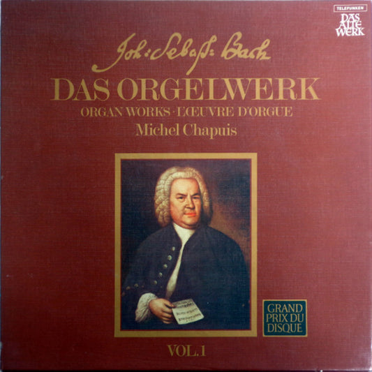 Johann Sebastian Bach - Michel Chapuis : Das Orgelwerk = Organ Works = L'Œuvre D'Orgue Vol. 1 (2xLP, Comp, RE + Box)